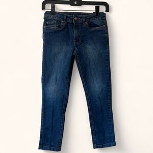 Boys Medium Size 8 Buffalo David Max Skinny Dark Blue Denim Skinny Jeans